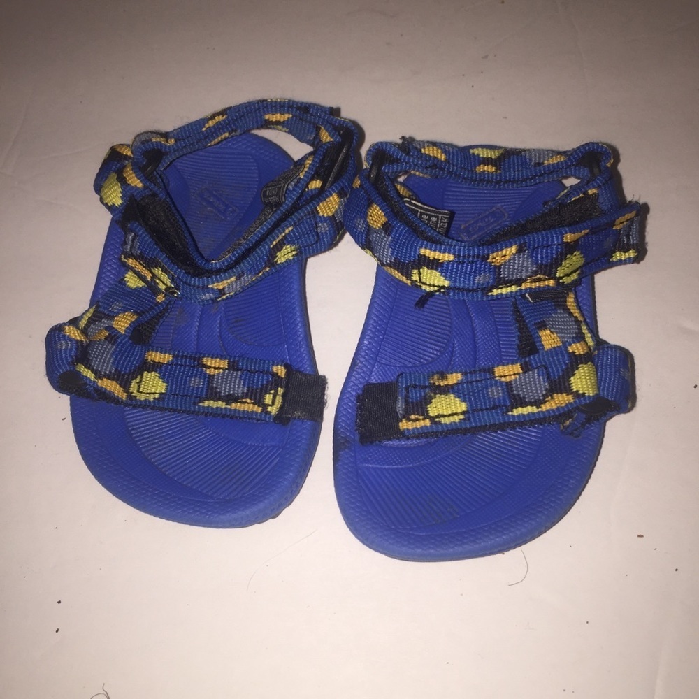 Teva infant hurricane blue sandals waterproof 2/3
